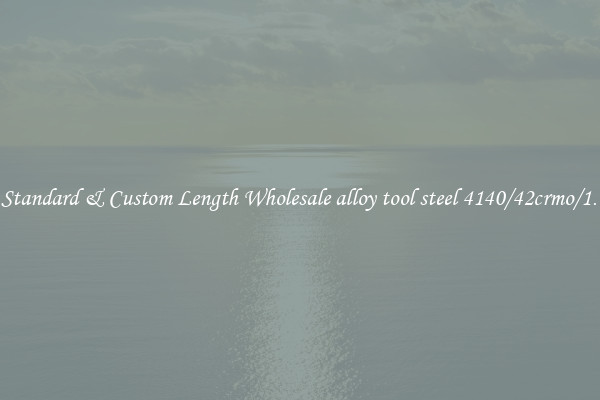 Buy Standard & Custom Length Wholesale alloy tool steel 4140/42crmo/1.7225